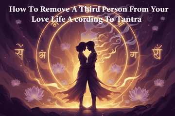 How To Remove A Third Person From Your Love Life According To Tantra