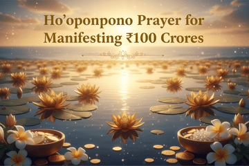 Ho’oponopono Prayer for Manifesting ₹100 Crores