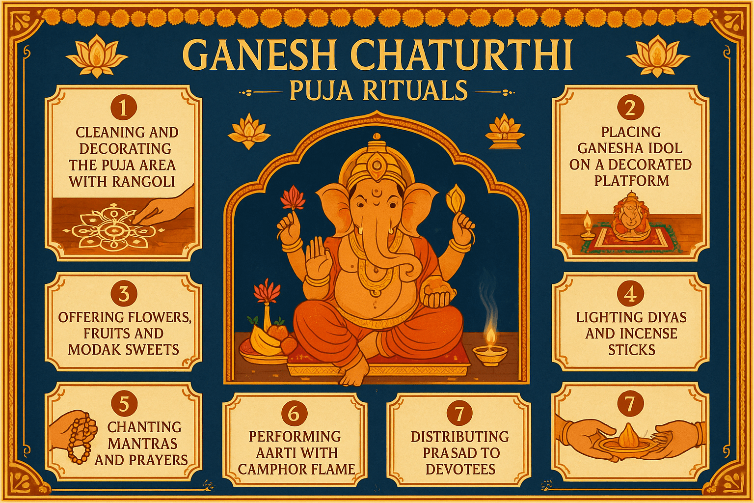 How to Perform Ganesh Puja on Ganesh Chaturthi (Step-by-Step Guide)