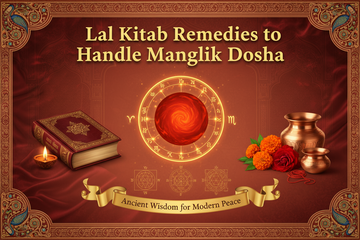 Lal Kitab remedies  to Handle Manglik Dosha