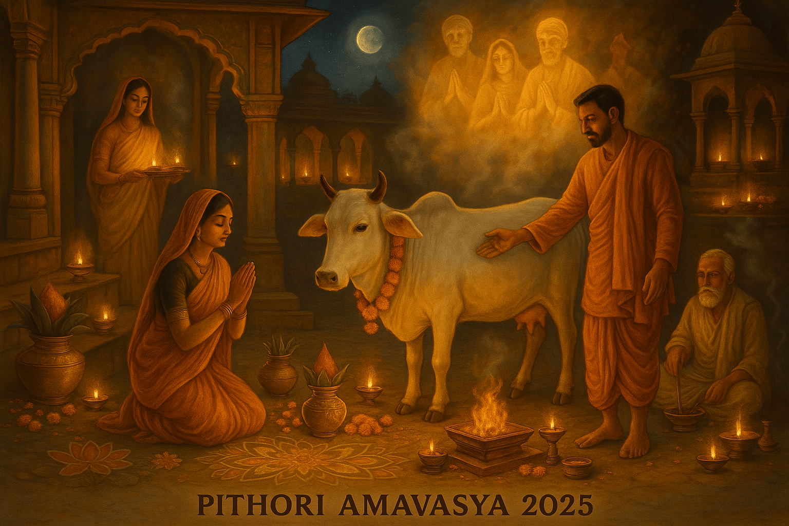 Pithori Amavasya 2025: The Power of Gau Daan for Ancestral Blessings & Family Prosperity